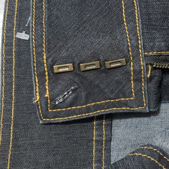 BisouBisou skirt women's size 12 black false pockets - Picture 16 of 16